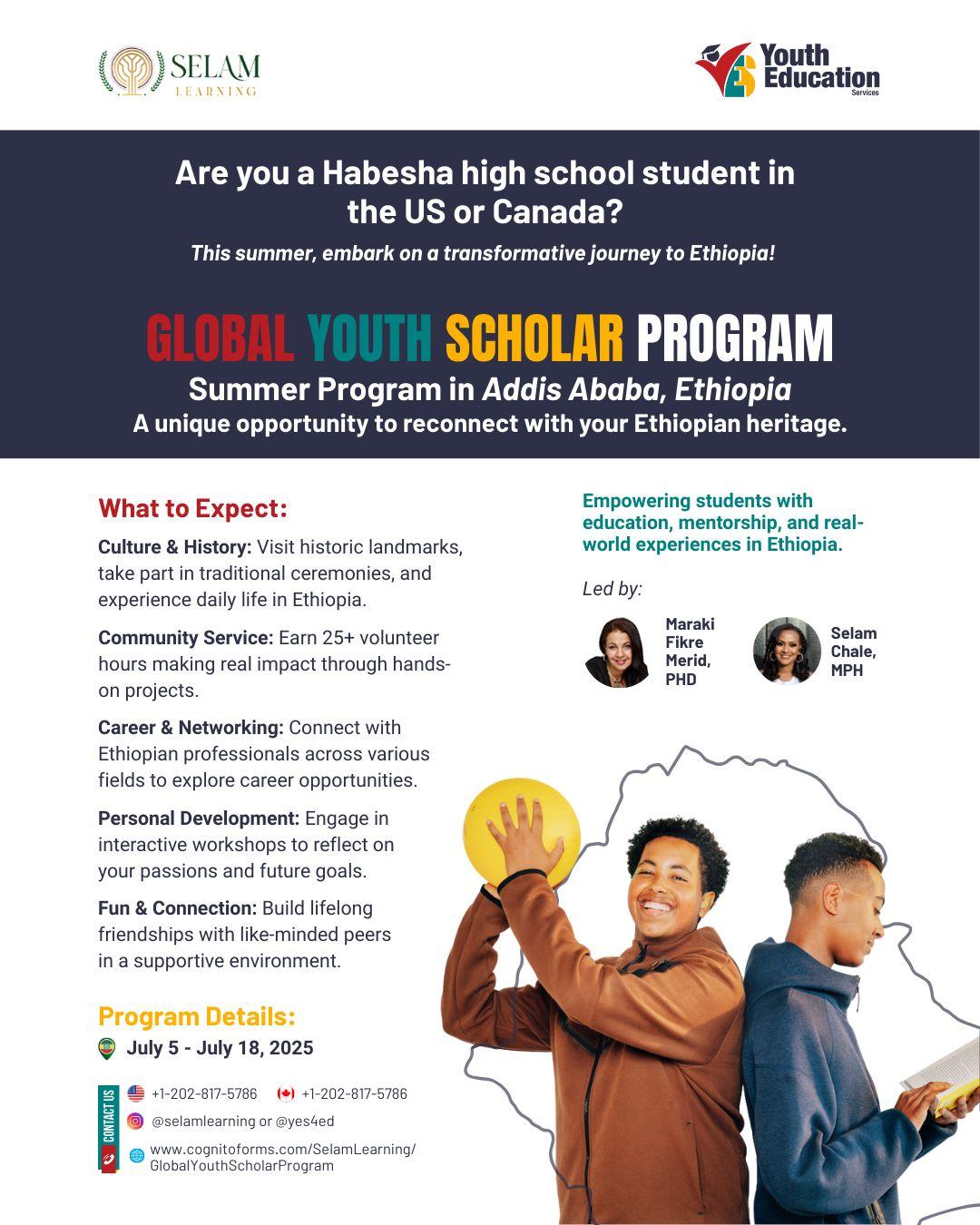Global Youth Scholar Program Launch